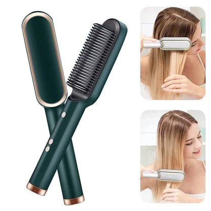 Cepillo Alisador 3 en 1 Profesional | Cabello Liso y Sin Frizz en Minutos