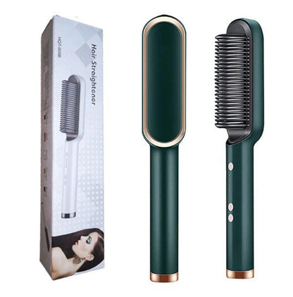 Cepillo Alisador 3 en 1 Profesional | Cabello Liso y Sin Frizz en Minutos