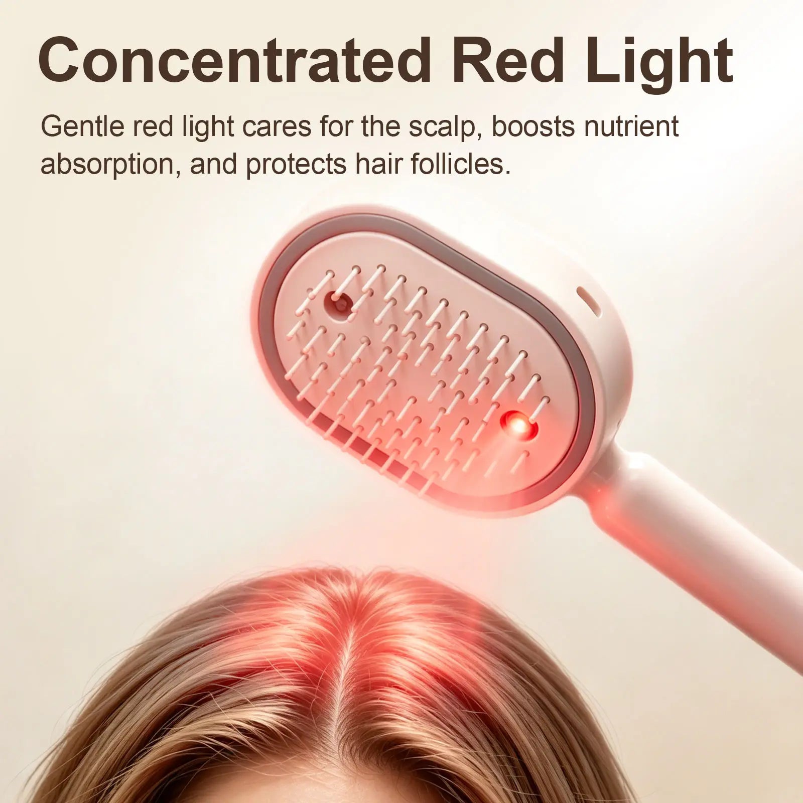 HydraMist™ Pro | Cepillo Hidratante Antienredo con Neblina Ultra Fina